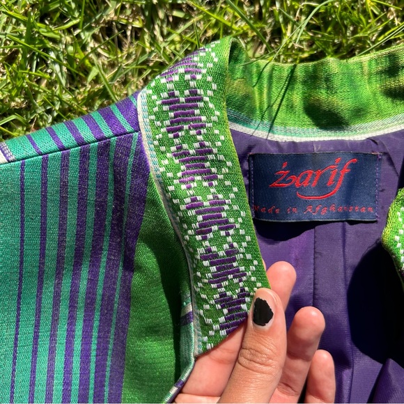 Middle eastern boho fancy long blazer - Picture 3 of 6